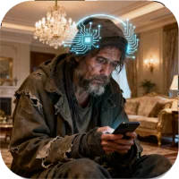 AI Homeless Prank Generator